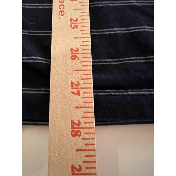 Marine Layer Re-Spun blue white striped retro tshirt XL California soft beach - Picture 8 of 9